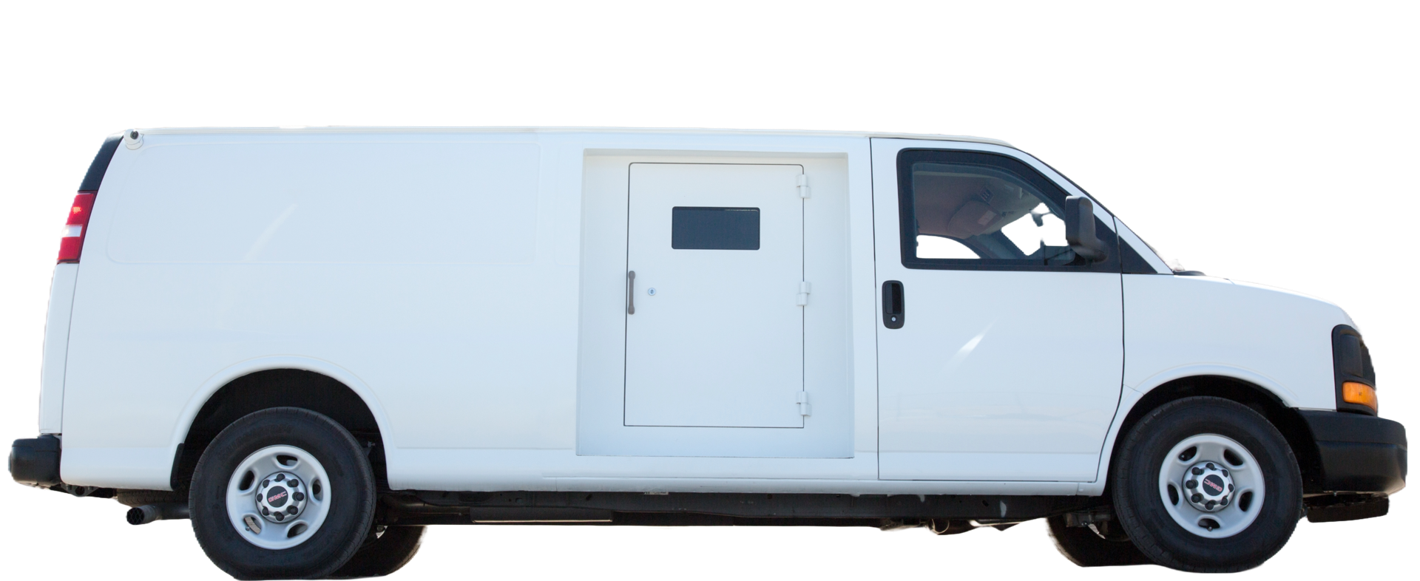 GMC Savana armouring features
